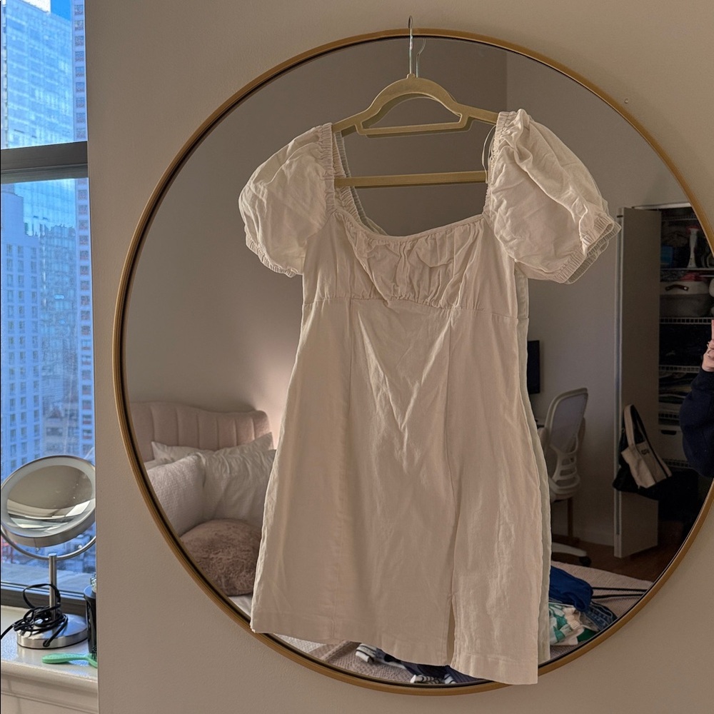Astr White Dress